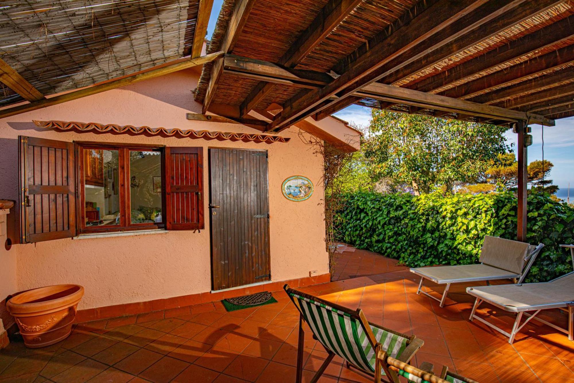 Il Cottage Di Villa Sveva, Splendida Vista Mare Porto Santo Stefano  Exterior foto