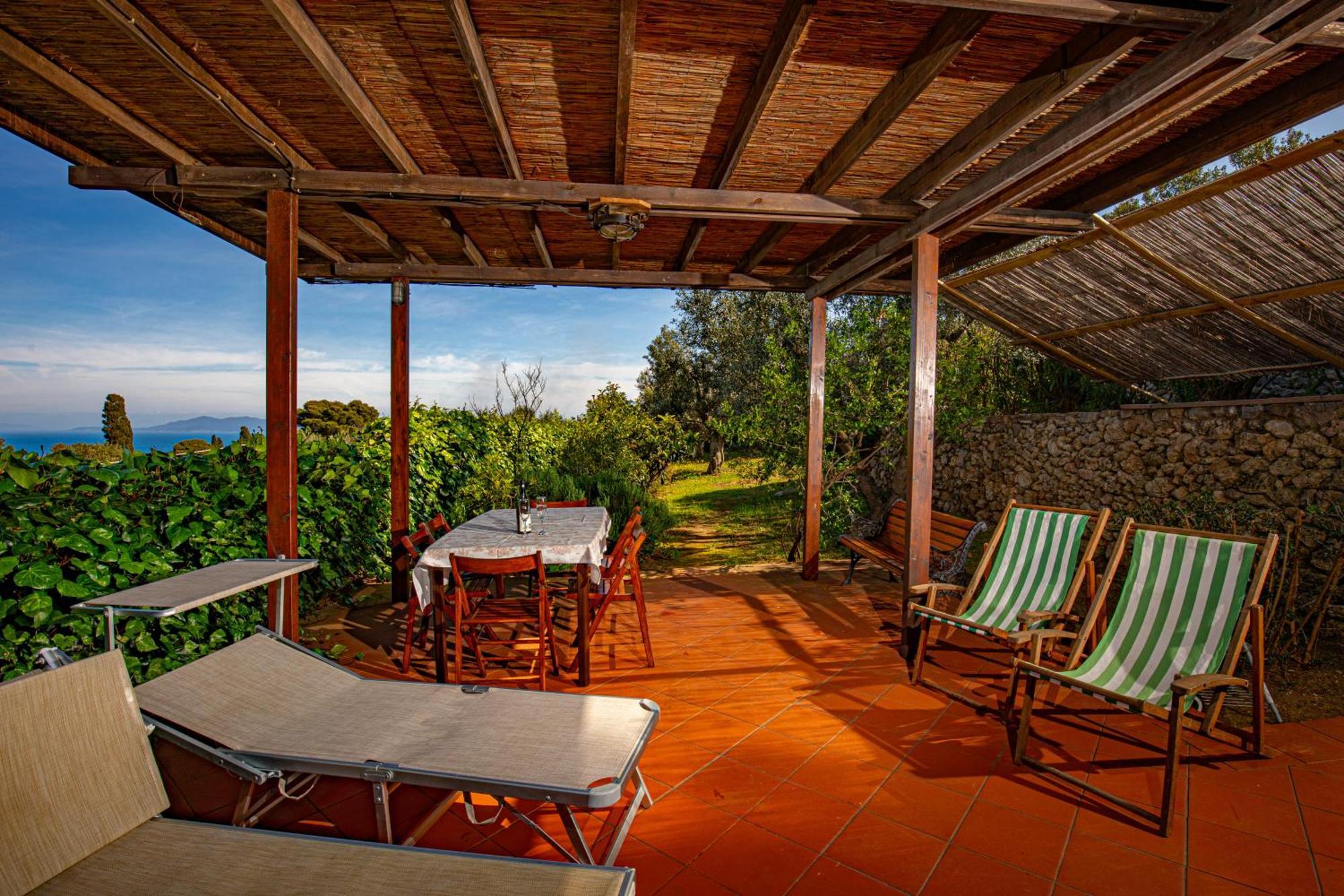 Il Cottage Di Villa Sveva, Splendida Vista Mare Porto Santo Stefano  Exterior foto