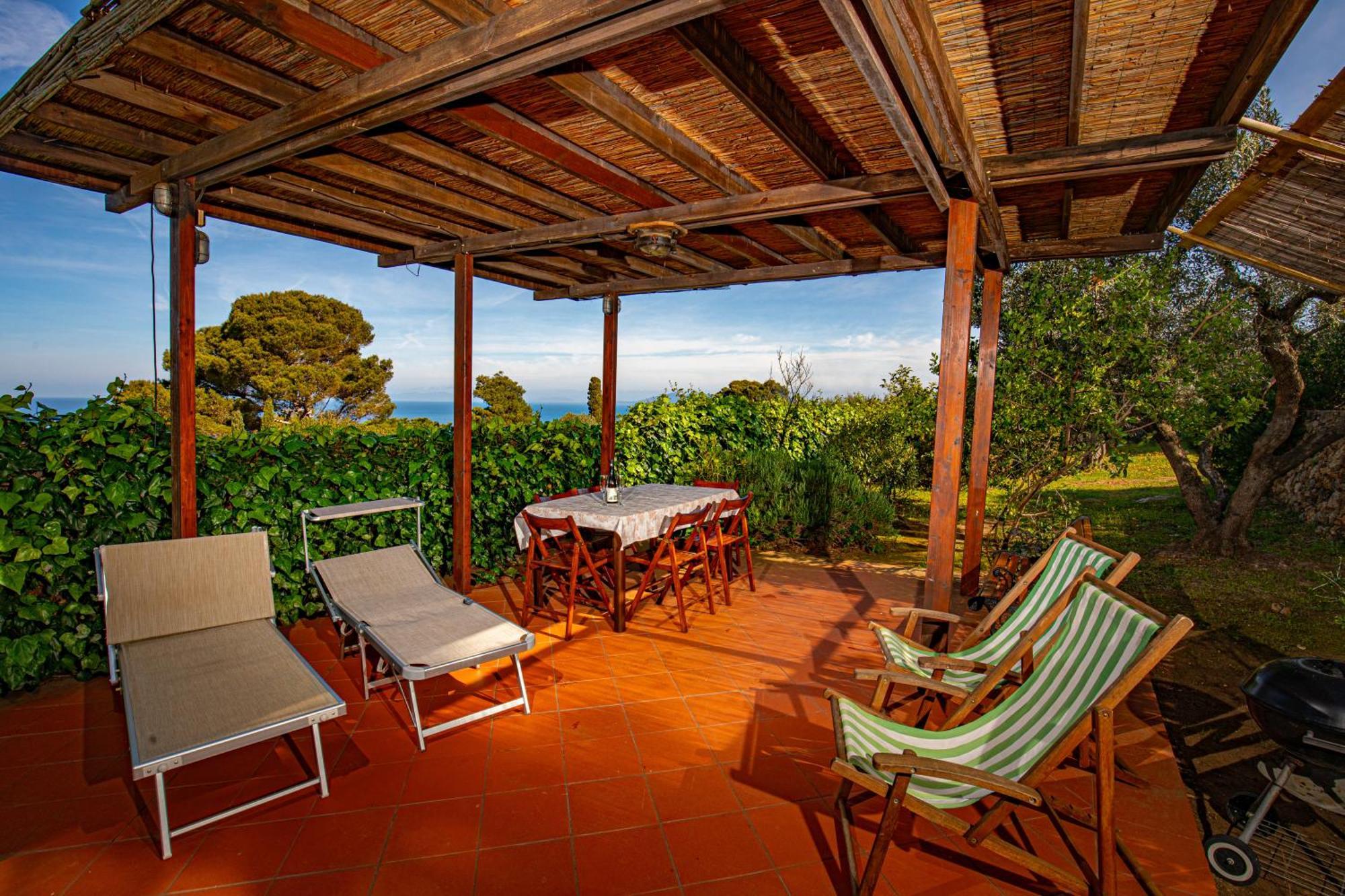 Il Cottage Di Villa Sveva, Splendida Vista Mare Porto Santo Stefano  Exterior foto